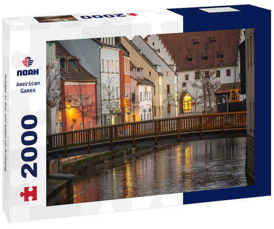 Noah Jigsaw Puzzle bridge in the old town of Amberg 2000 pieces