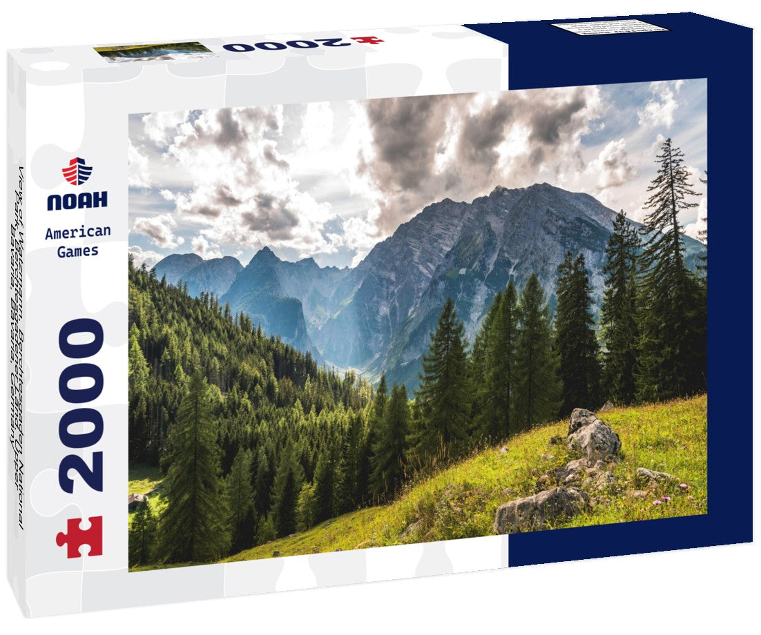 Watzmann, Berchtesgaden National Park, Berchtesgadener Land, Upper Bavaria, Bavaria, Germany 2000pc Puzzle