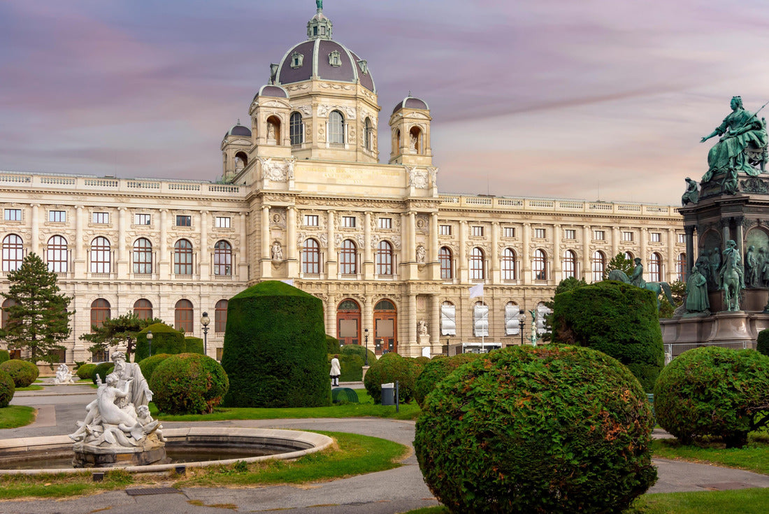 Maria Theresa Platz at sunset, Vienna, Austria 2000pc Puzzle