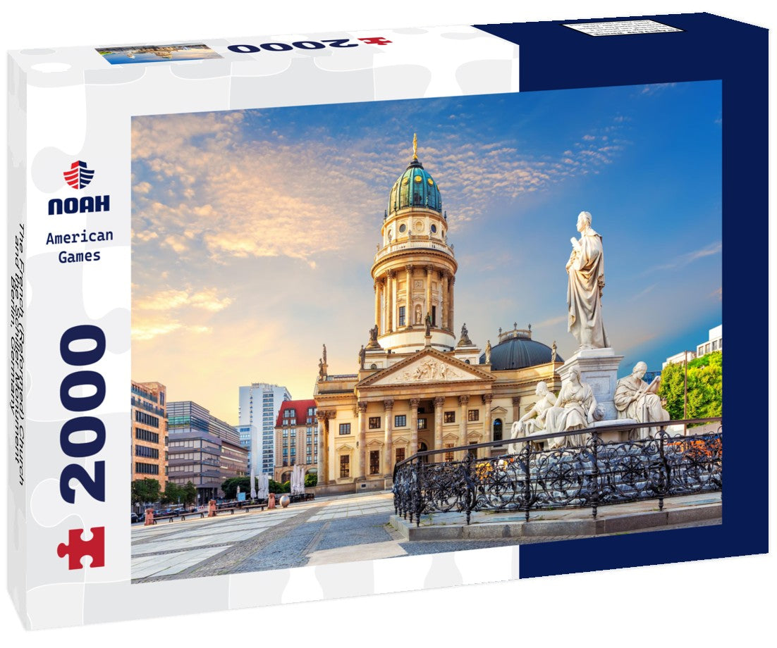 Noah Jigsaw Puzzle The French (Reformed) Church and the Schiller Monument, Berlin, Germany 2000 pieces