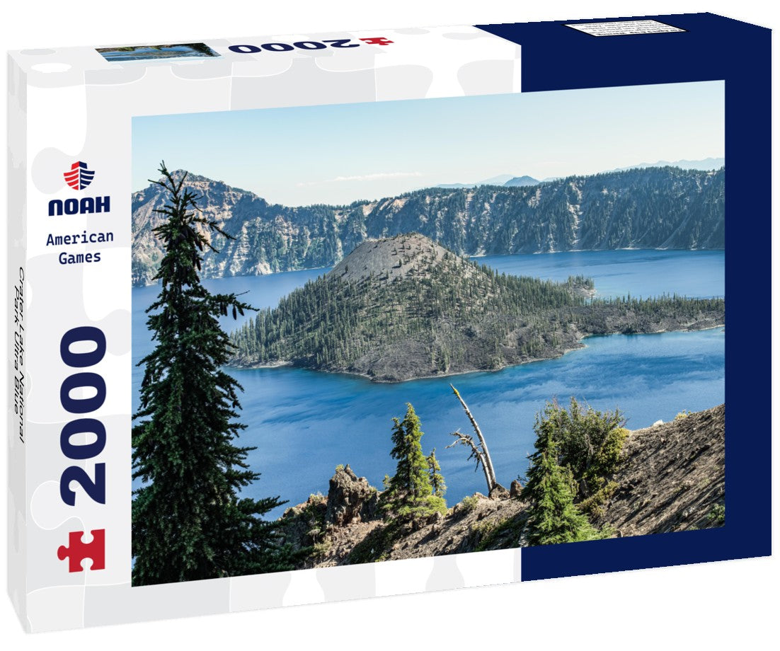 Noah Jigsaw Puzzle Crater Lake National Park Ultra Blue 2000 pieces