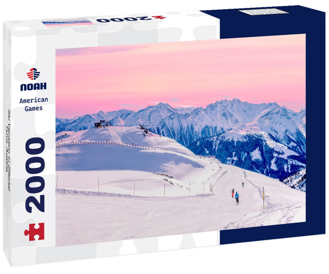 Ski Vacation in Zillertal, Tyrol, Austria 2000pc Puzzle