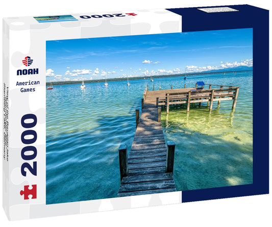 Noah Jigsaw Puzzle View of the Bavarian lake “Starnberger See” - Starnberg Lake, Germany 2000 pieces