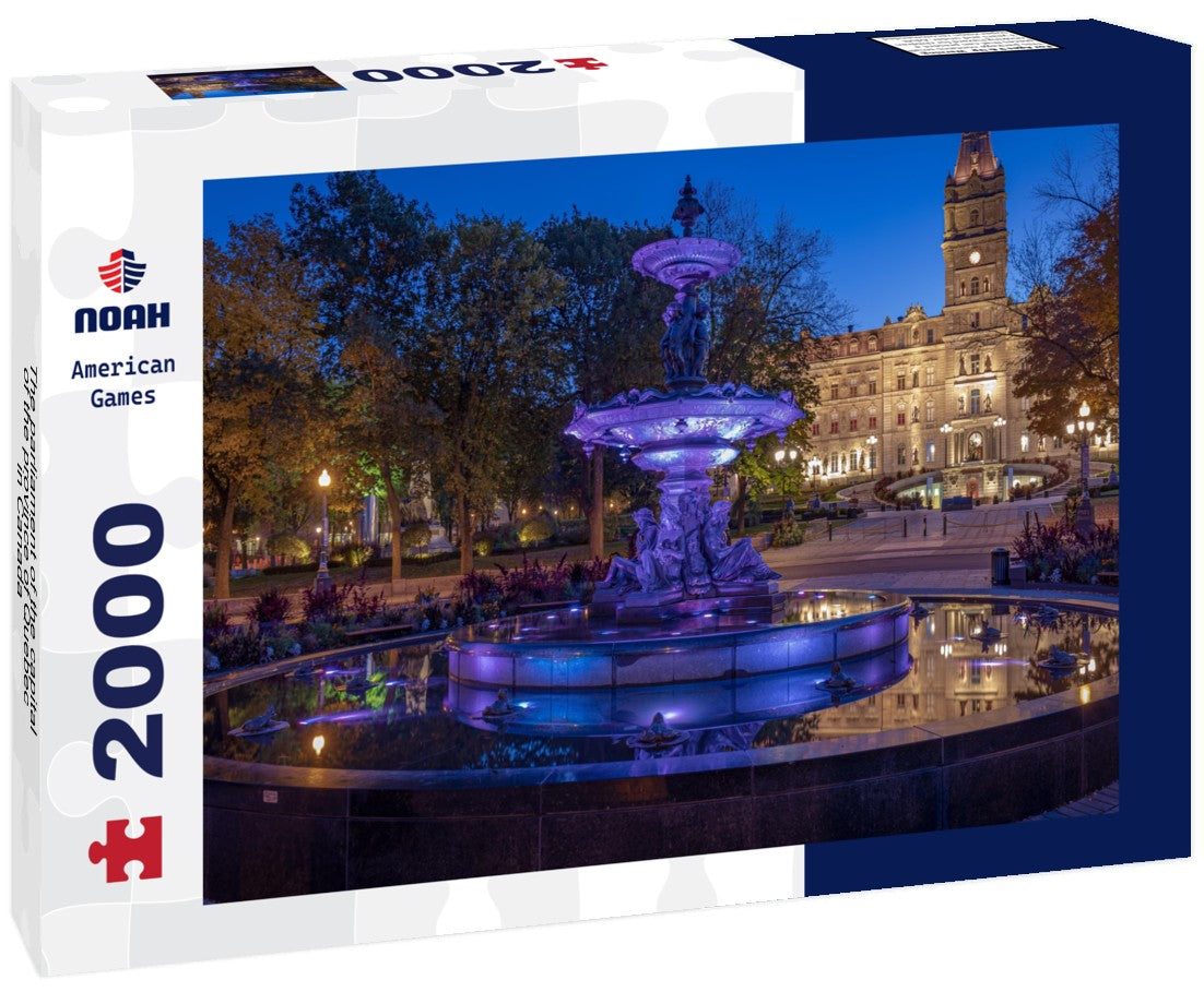 The parliament of the capital of the province of Quebec in Canada 2000pc Puzzle