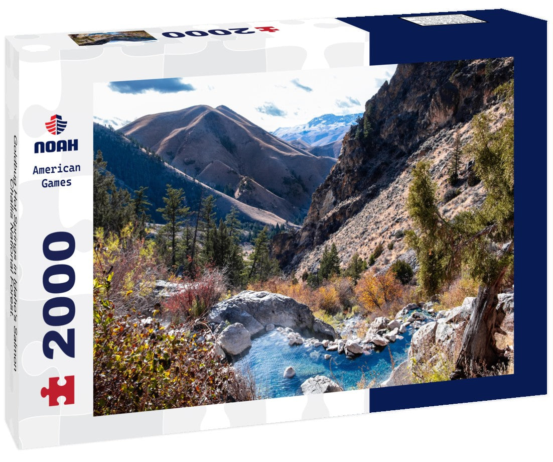 Goldbug Hot Springs in Idaho's Salmon-Challis National Forest. 2000pc Puzzle