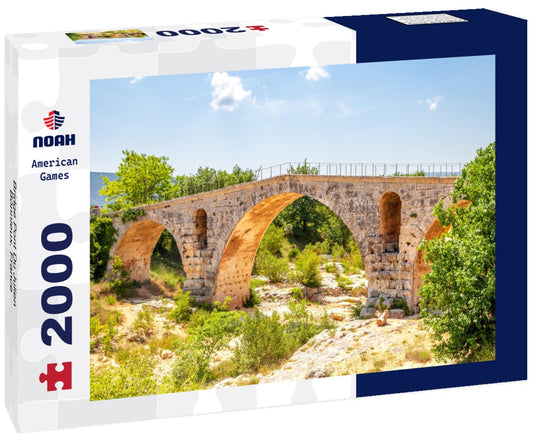 Noah Jigsaw Puzzle Bridge Pont Du Julien, Bonnieux, France 2000 pieces
