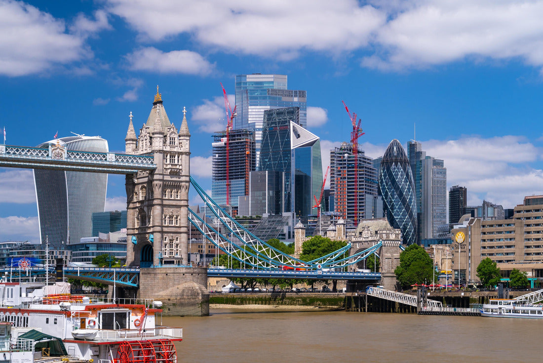 Tower Bridge And The City Of London at Night, London, England, United Kingdom 2000pc Puzzle