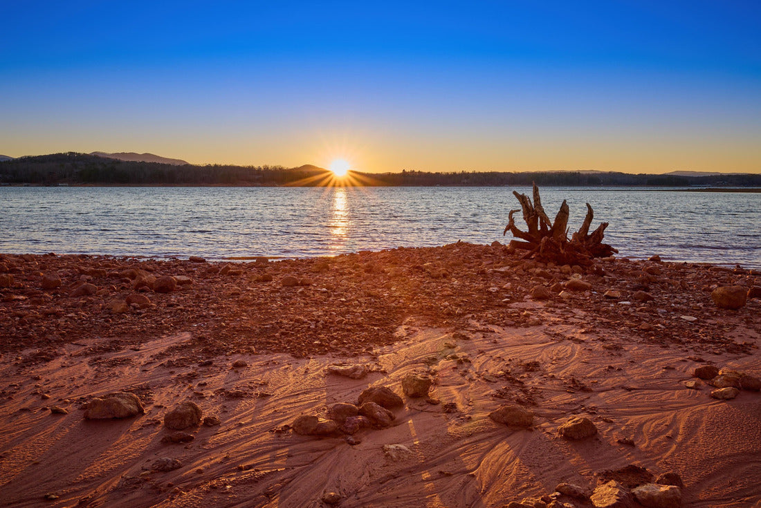 Noah Jigsaw Puzzle Sunset on Lake Blue Ridge at Morganton Point campground in the Chattahochee-Oconee National Forest, Georgia 2000 pieces