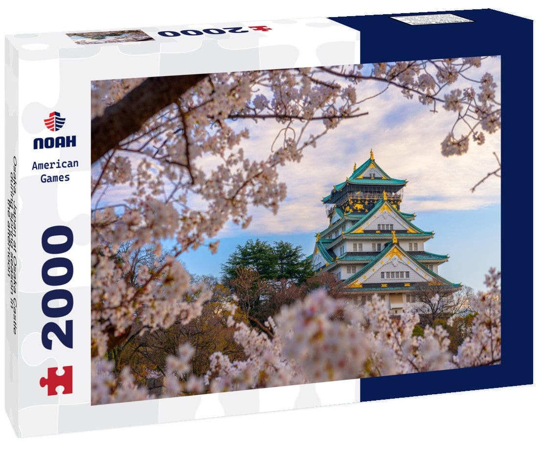 Osaka, Japan at Osaka Castle during spring season in the afternoon 2000pc Puzzle