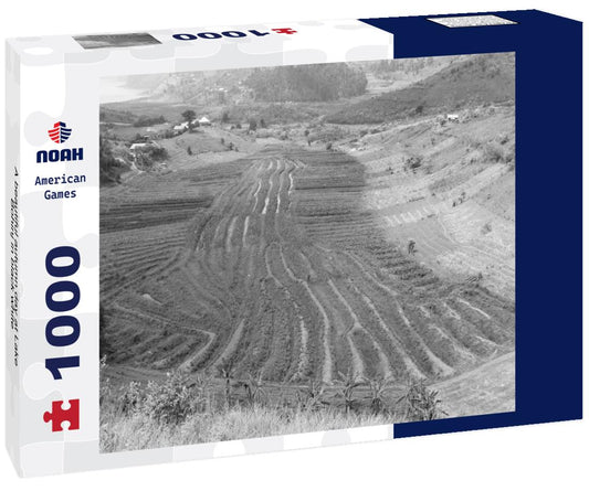 Noah Jigsaw Puzzle A beautiful autumn day at Lake Bohinj in black white 1000 pieces