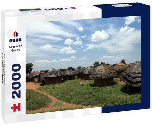 Noah Jigsaw Puzzle Small Rural Village in Uganda - The Pearl of Africa 2000 pieces
