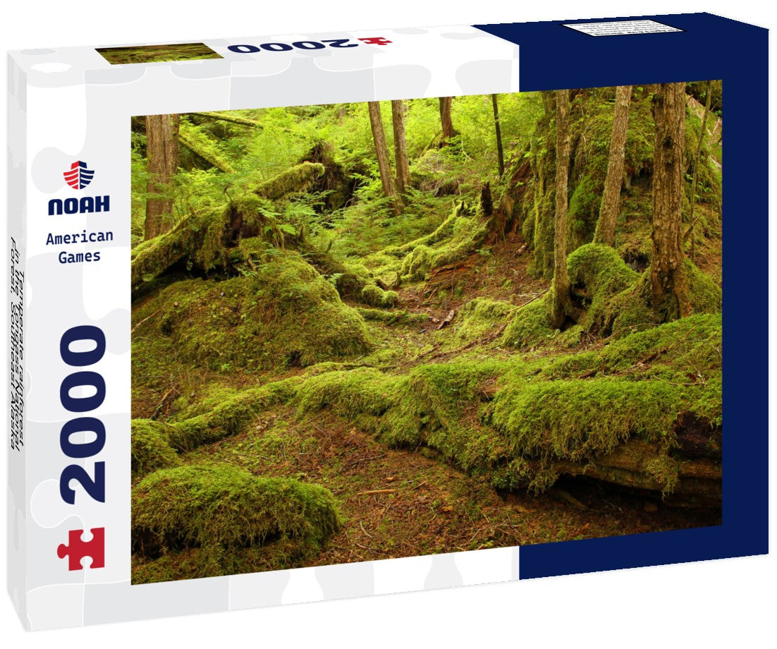 Temperate rainforest, in the Tongass National Forest, Southeast Alaska 2000pc Puzzle