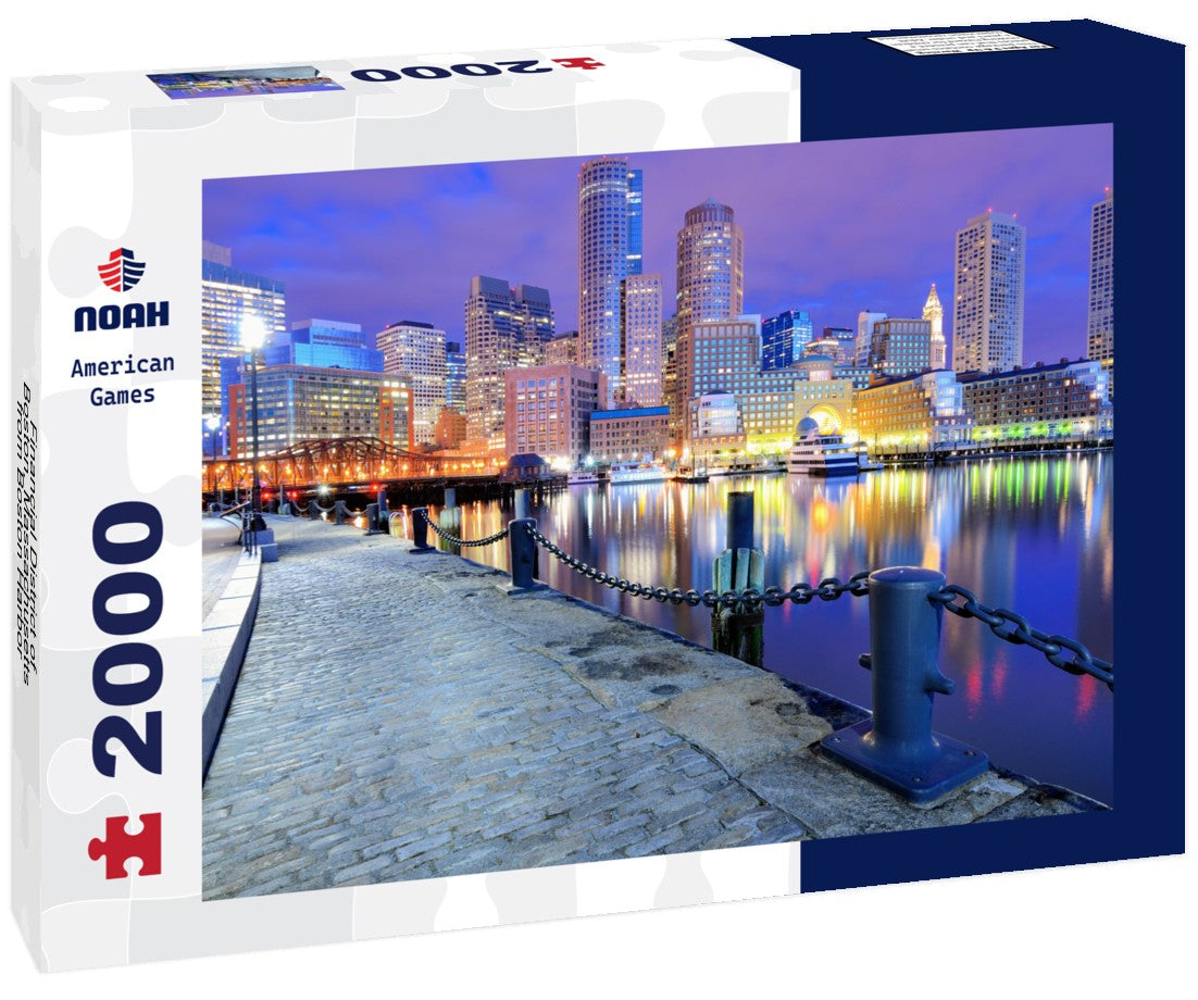 Financial District of Boston, Massachusetts from Boston Harbor 2000pc Puzzle