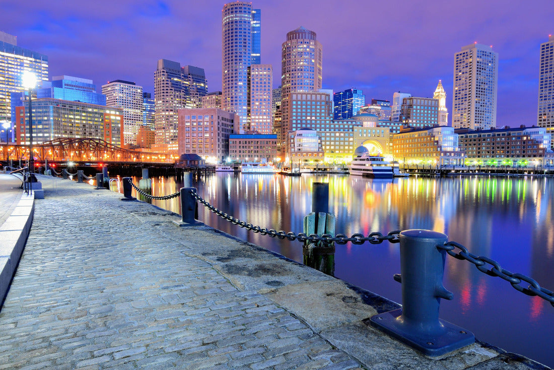 Financial District of Boston, Massachusetts from Boston Harbor 2000pc Puzzle