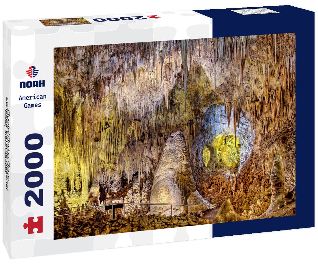 Noah Jigsaw Puzzle Crystal Spring Dome, Carlsbad Caverns National Park, New Mexico 2000 pieces