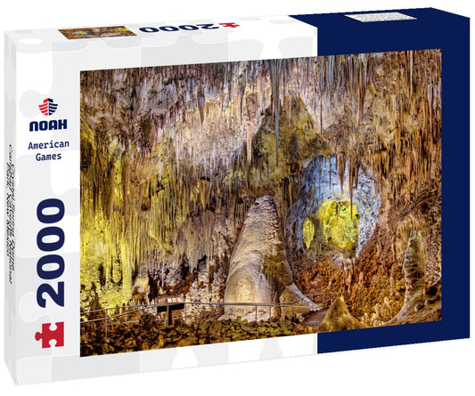 Noah Jigsaw Puzzle Crystal Spring Dome, Carlsbad Caverns National Park, New Mexico 2000 pieces