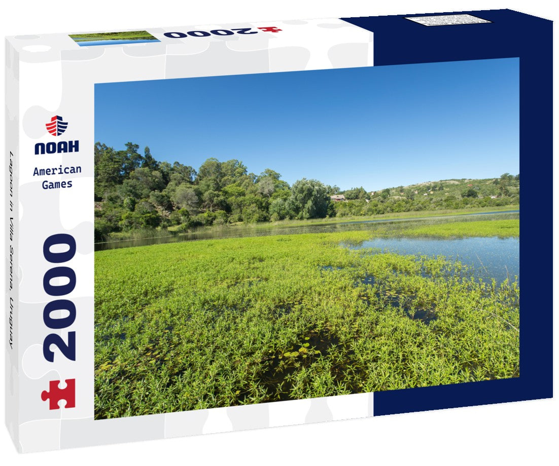 Noah Jigsaw Puzzle Lagoon in Villa Serena, Uruguay 2000 pieces