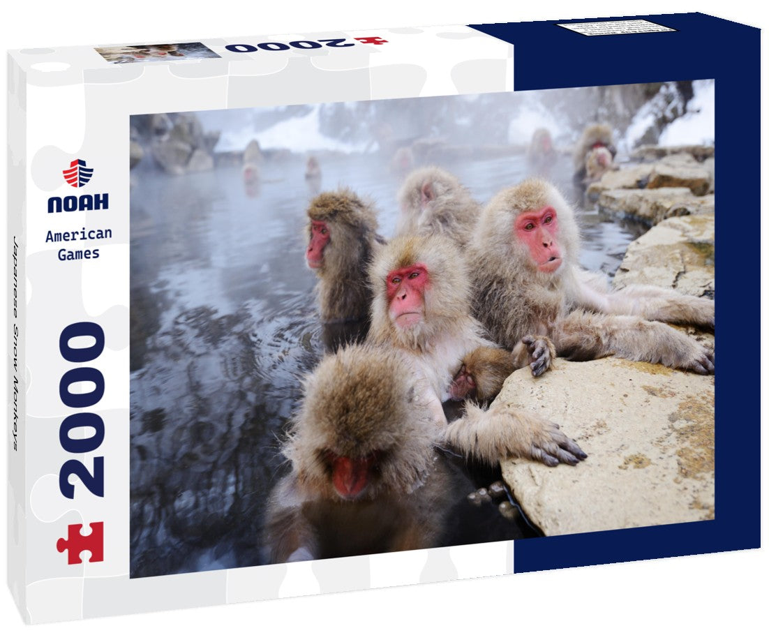 Noah Jigsaw Puzzle Japanese Snow Monkeys 2000 pieces