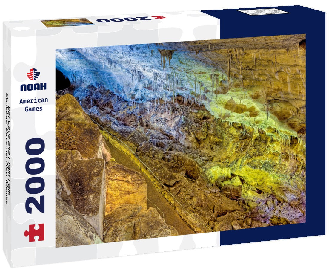 Bat Cave and Flight Path, Carlsbad Caverns, New Mexico 2000pc Puzzle