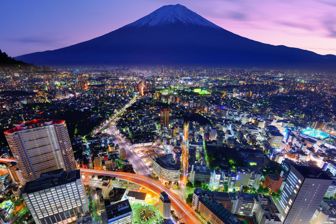 Noah Jigsaw Puzzle Ueno District and Mt. Fuji in Tokyo, Japan 2000 pieces