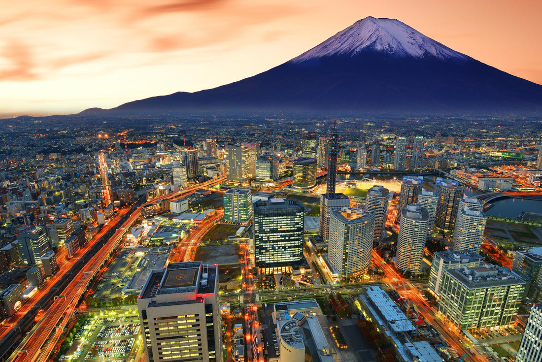 Yokohama and Mt. Fuji in Japan 2000pc Puzzle