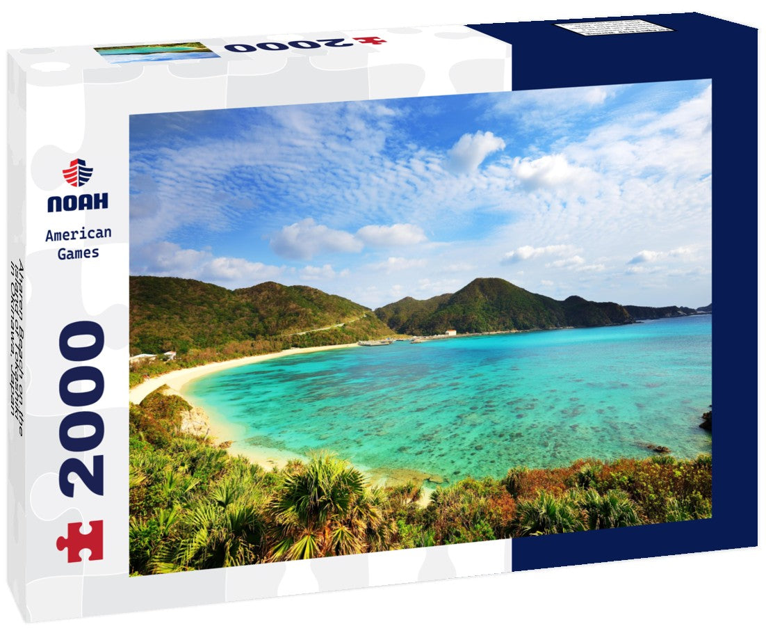 Aharen Beach on the island of Tokashiki in Okinawa, Japan 2000pc Puzzle