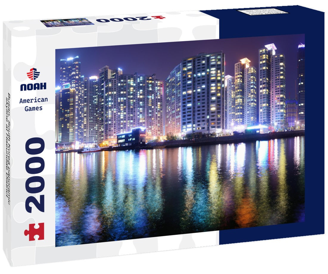 Busan, South Korea skyline at Haeundae District 2000pc Puzzle