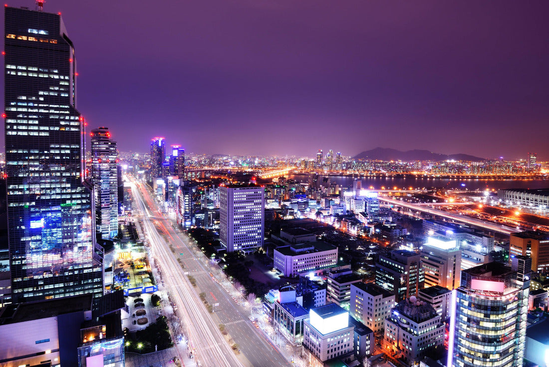 Seoul, South Korea skyline at the Gangnam District 2000pc Puzzle