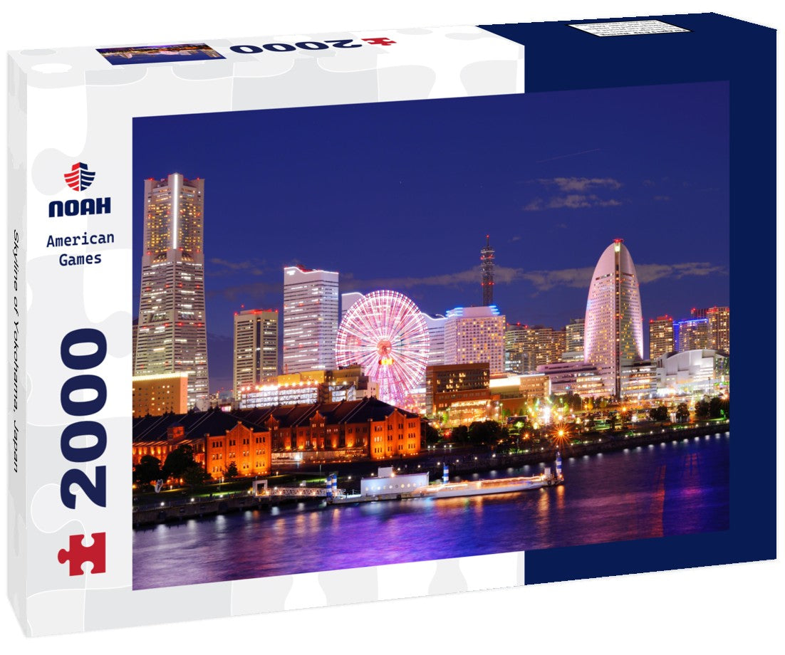 Skyline of Yokohama, Japan 2000pc Puzzle
