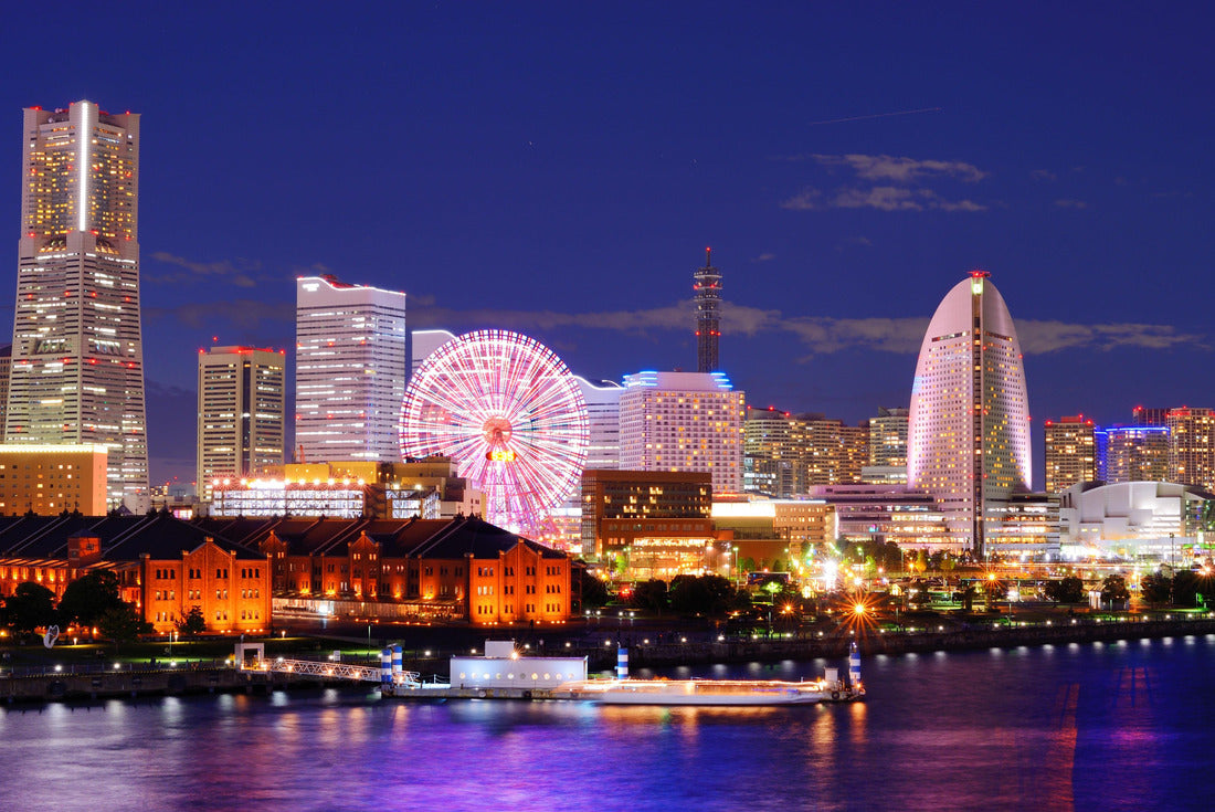 Skyline of Yokohama, Japan 2000pc Puzzle
