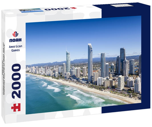 Noah Jigsaw Puzzle Aerial view of Surfers Paradise on the Gold Coast, Queensland, Australia 2000 pieces