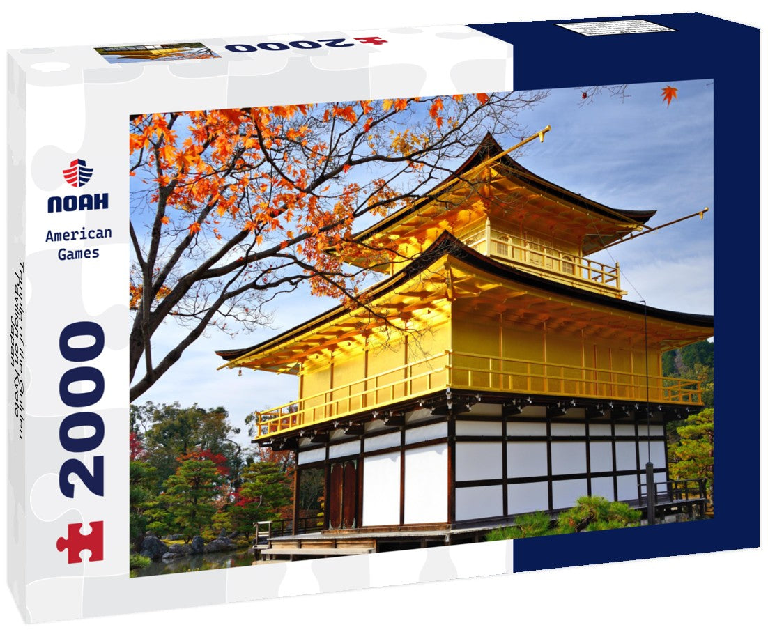 Noah Jigsaw Puzzle Temple of the Golden Pavilion on Kyoto, Japan 2000 pieces