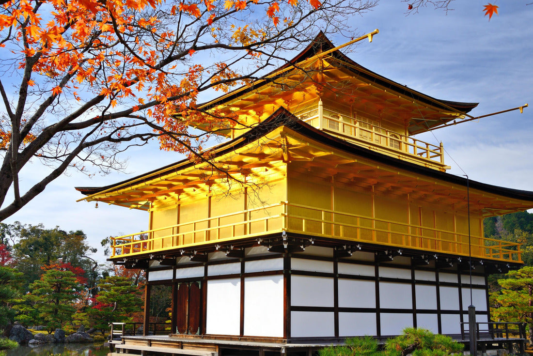 Temple of the Golden Pavilion on Kyoto, Japan 2000pc Puzzle