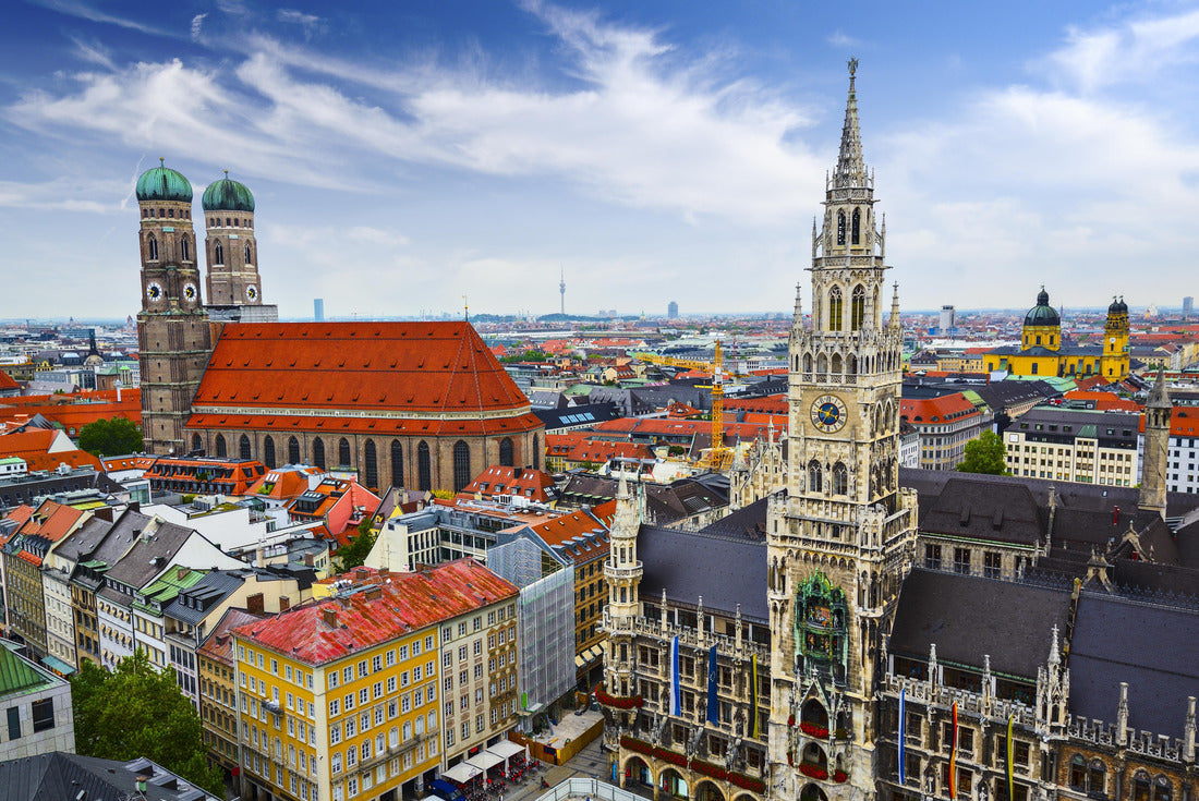 Munich, Germany skyline at City Hall 2000pc Puzzle