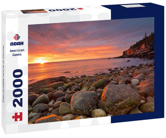 Noah Jigsaw Puzzle Sunrise at Acadia National Park 2000 pieces