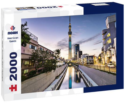 Noah Jigsaw Puzzle Tokyo, Japan Sumida Ward cityscape 2000 pieces