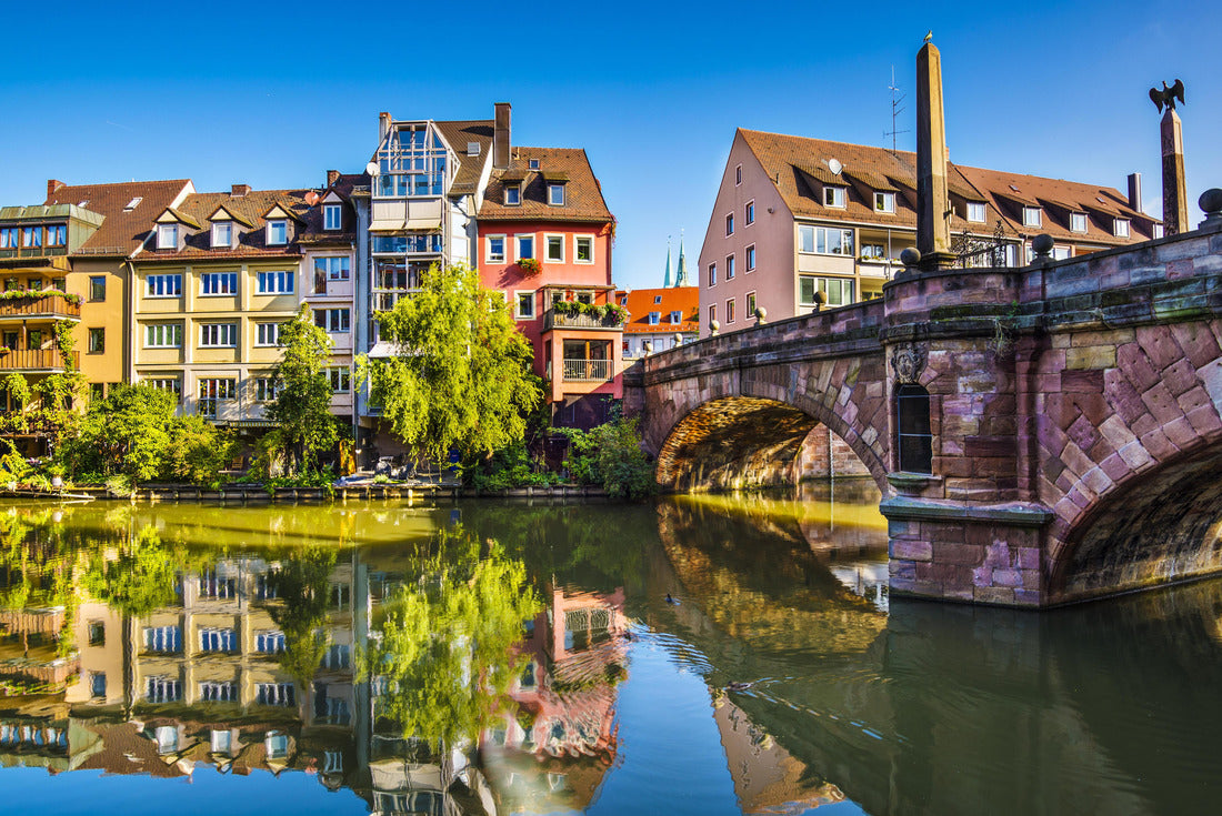 Nuremberg, Old Town on the Pegnitz River 2000pc Puzzle