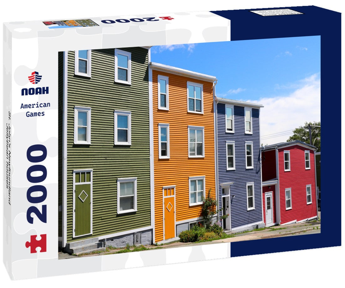St. John's Newfoundland- Jellybean houses 2000pc Puzzle