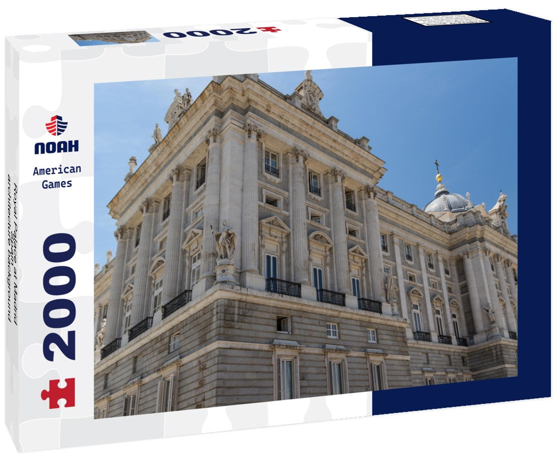 Royal Palace at Madrid Spain - architecture background 2000pc Puzzle