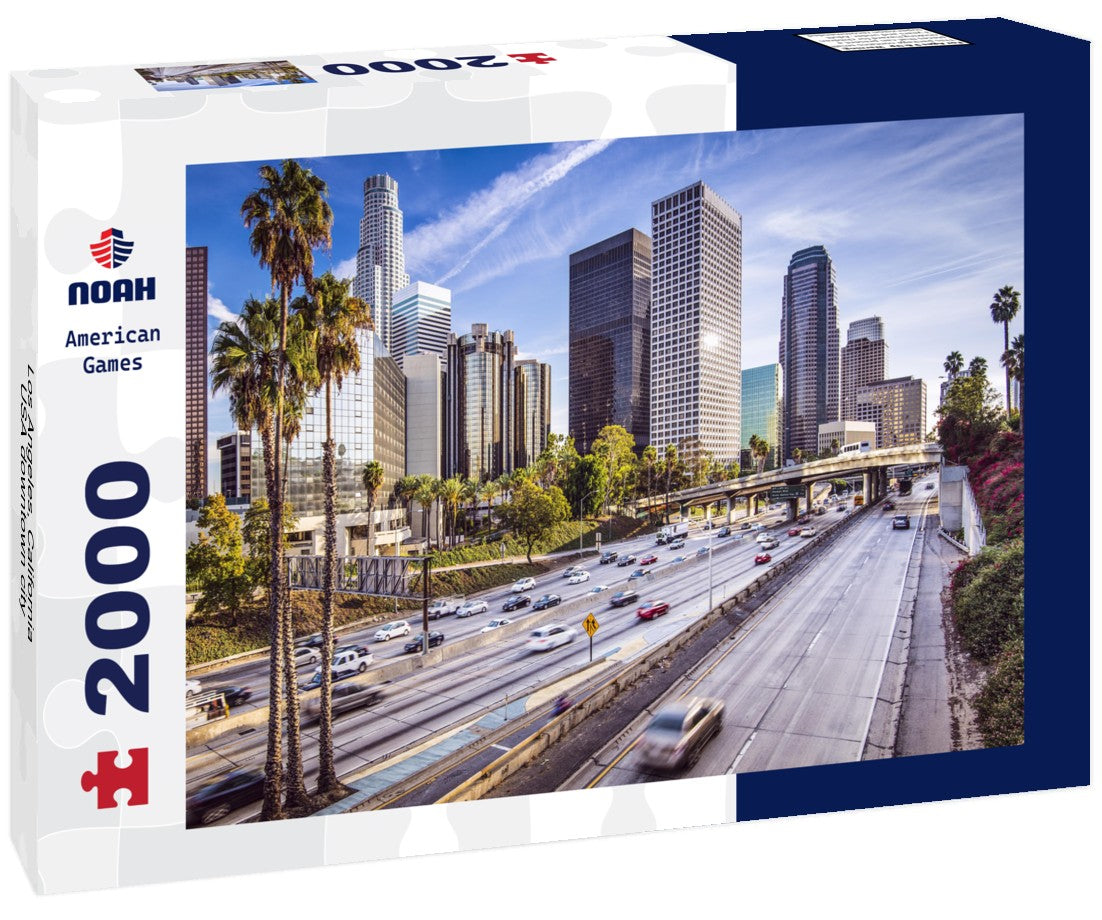 Los Angeles, California, USA downtown city 2000pc Puzzle