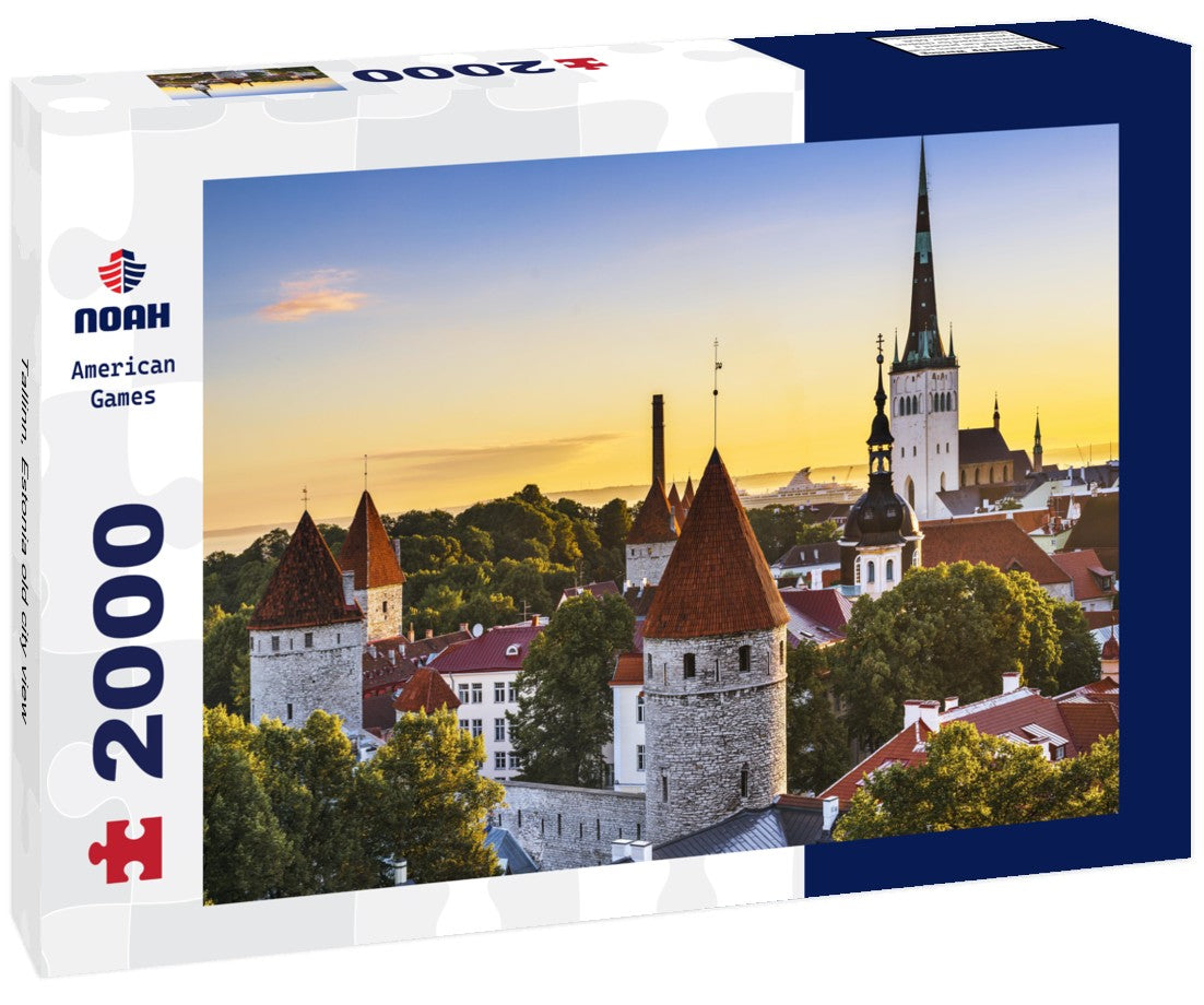 Tallinn, Estonia old city view 2000pc Puzzle