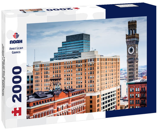 Noah Jigsaw Puzzle View of the Bromo-Seltzer Tower from a parking garage in Baltimore, Maryland 2000 pieces