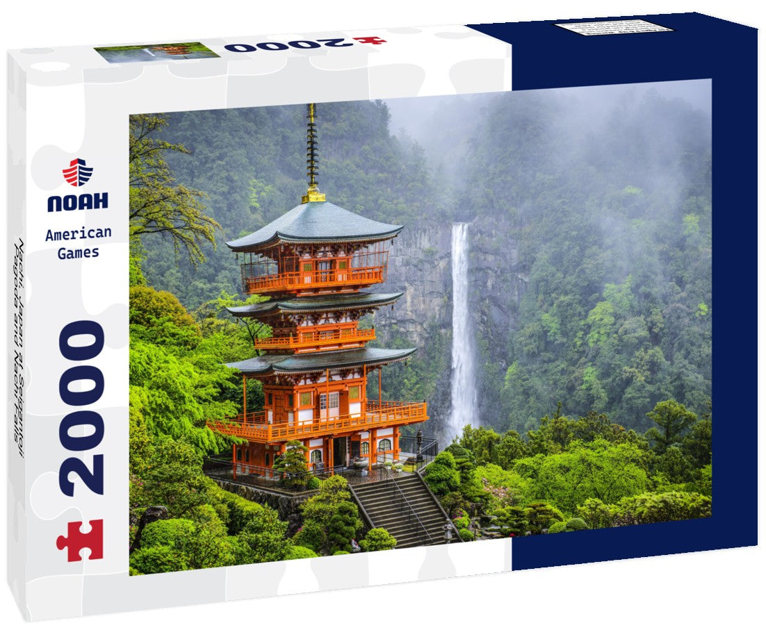 Nachi, Japan at Seigantoji Pagoda and Nachi Falls 2000pc Puzzle