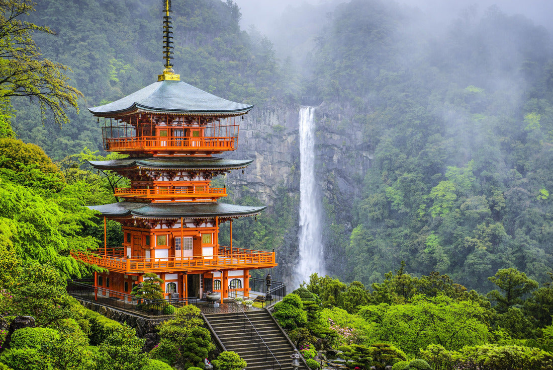 Nachi, Japan at Seigantoji Pagoda and Nachi Falls 2000pc Puzzle