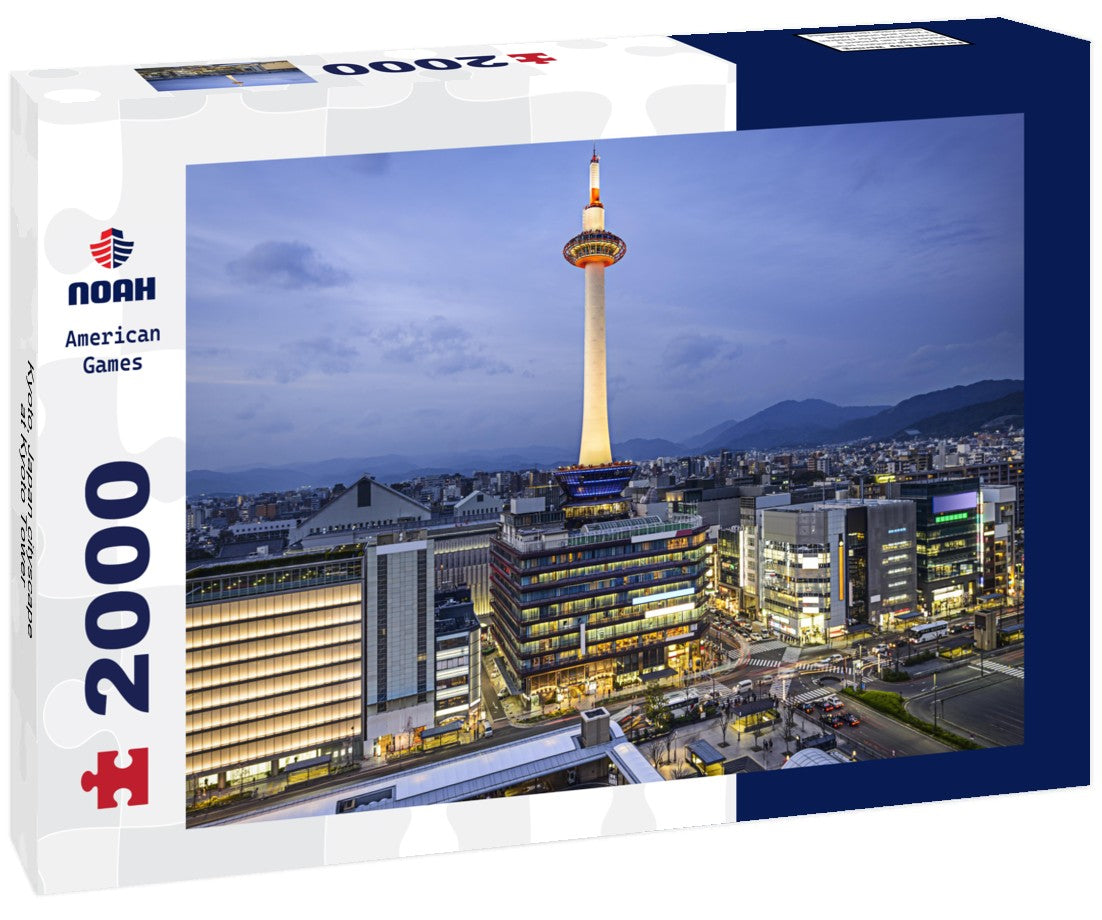 Kyoto, Japan cityscape at Kyoto Tower 2000pc Puzzle