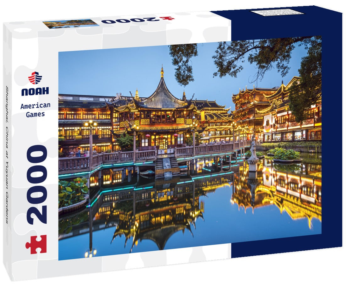 Noah Jigsaw Puzzle Shanghai, China at Yuyuan Gardens 2000 pieces