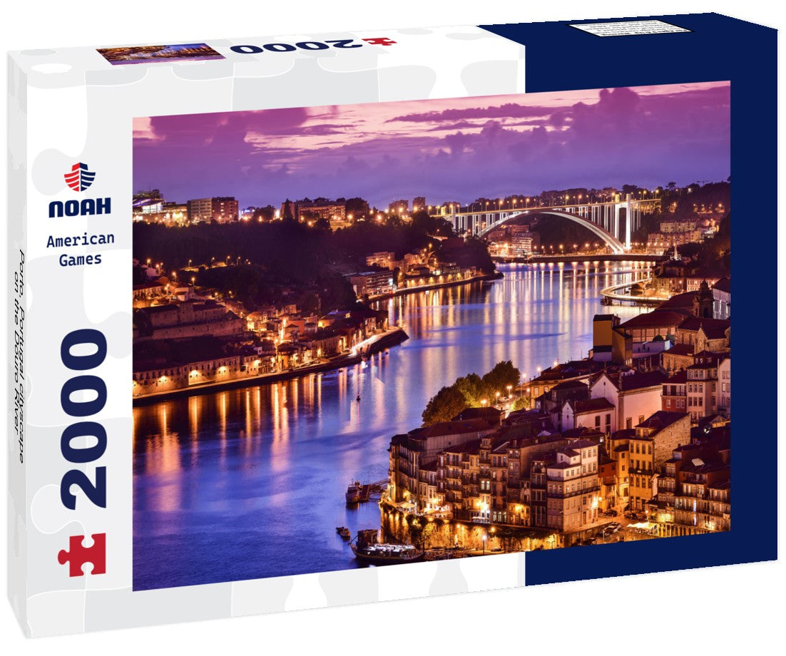 Porto, Portugal cityscape on the Douro River 2000pc Puzzle