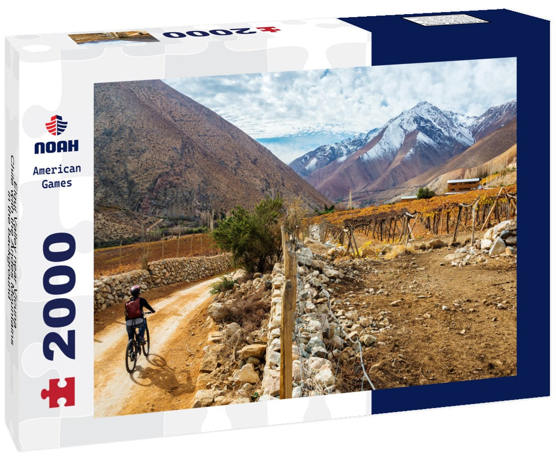 Elqui Valley near Vicuna, Chile with the Andes Mountains in the background 2000pc Puzzle
