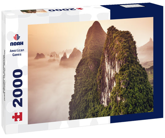 Noah Jigsaw Puzzle Xingping, Guilin, China karst mountains landscape 2000 pieces