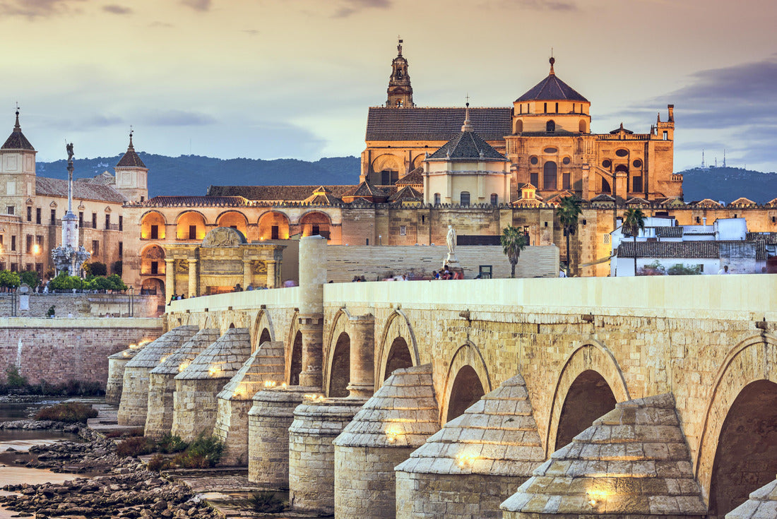 Cordoba, Spain view of the Roman Bridge and Mosque-Cathedral on the Guadalquivir River 2000pc Puzzle